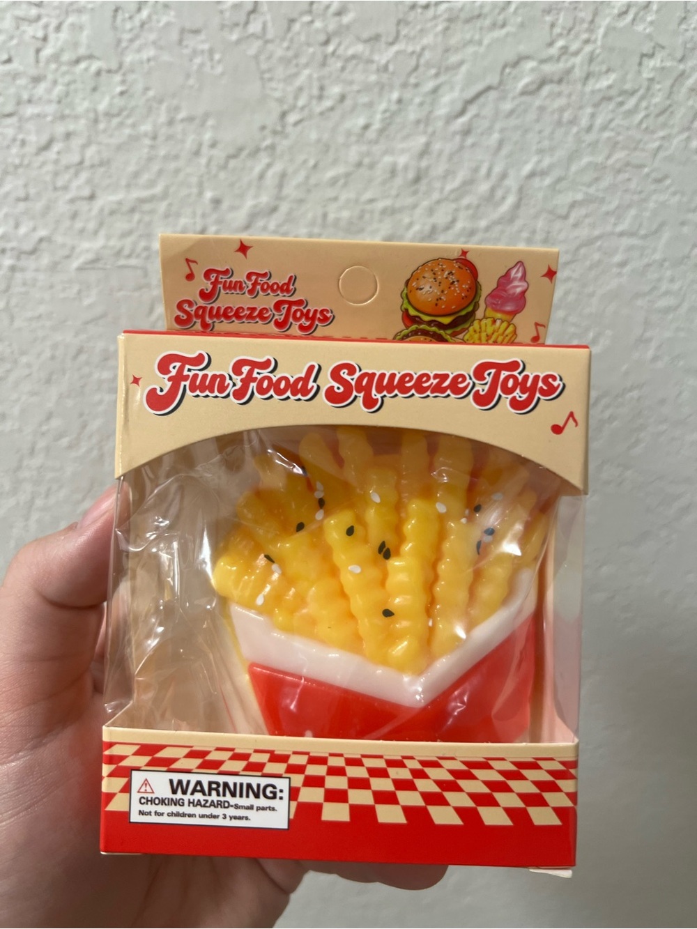 Fun Food Squeeze Toys French Fry Squishy